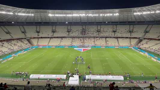 Arena Castelão, palco para Fortaleza e Corinthians nesta quinta-feira (14)