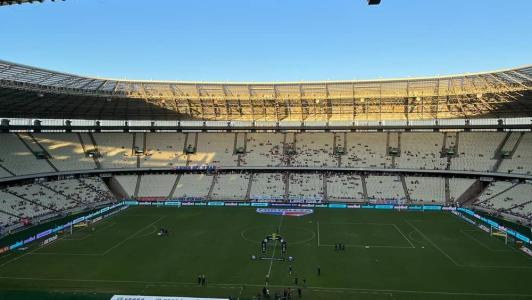 Arena Castelão, que receberá Fortaleza x Flamengo no próximo domingo