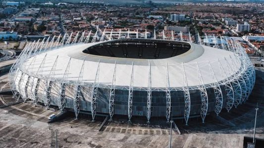 Arena Castelão, que terá a semifinal entre Fortaleza e Corinthians em 3 de outubro