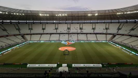 Arena Castelão será o palco de Fortaleza x Cruzeiro