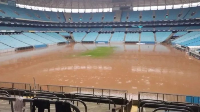Por falta de estrutura, Arena do Grêmio será desocupada em Porto Alegre