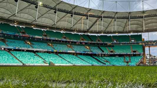 Arena Fonte Nova, palco do confronto entre Bahia x Palmeiras nesta quarta-feira