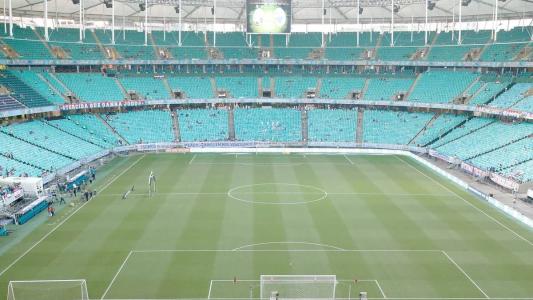 Arena Fonte Nova recebe o jogo entre Bahia e Palmeiras nesta quarta-feira (21)