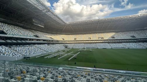 Arena MRV, estádio do Atlético, em Belo Horizonte