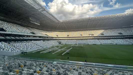 Arena MRV, estádio do Atlético, em Belo Horizonte