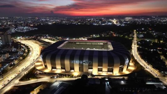 Arena MRV, estádio do Atlético, no Bairro Califórnia, Região Noroeste de Belo Horizonte