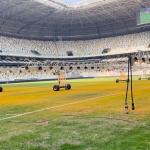 Cuidados com gramado, VAR e palco: últimos preparativos da Arena MRV antes de Atlético x Santos
