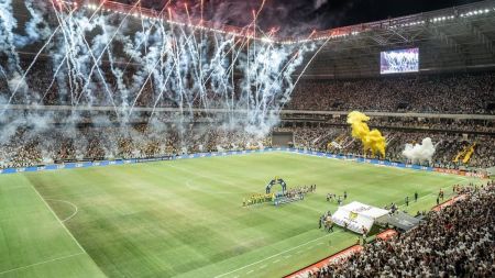 Arena MRV recebeu bom público na vitória do Atlético sobre o Cuiabá