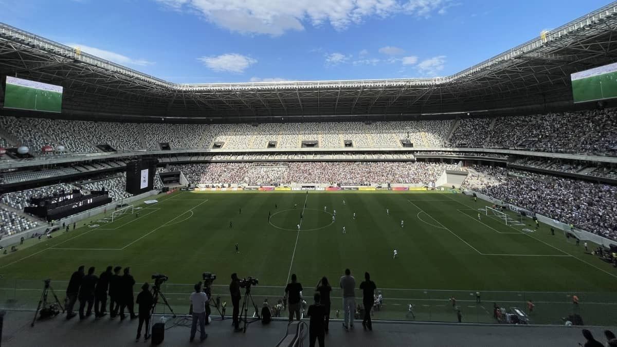  A ficha técnica do primeiro jogo da Arena MRV, estádio do Atlético