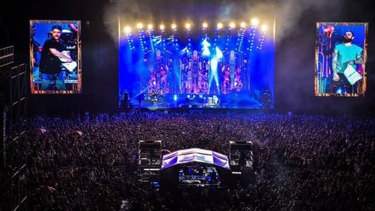 Arena MRV recebeu show da dupla sertaneja Jorge e Mateus