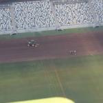 Atlético x Botafogo: veja a substituição de parte do gramado da Arena MRV