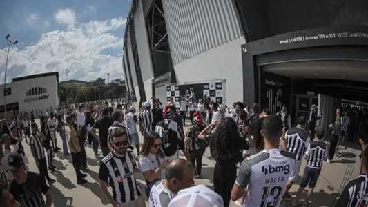 Arena MRV vai receber cerca de 30 mil pessoas para Atlético x Santos