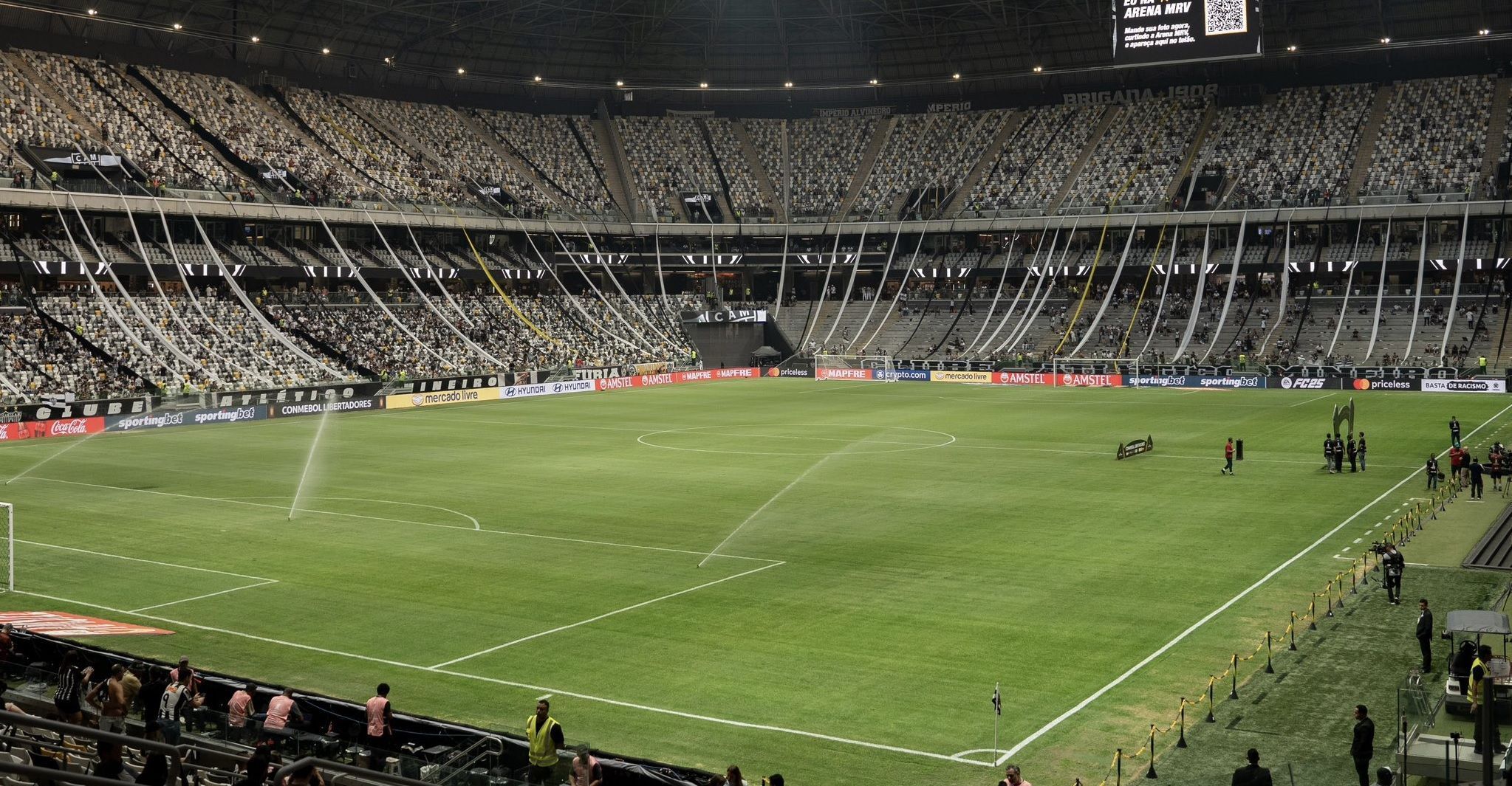 Atlético define gramado sintético na Arena MRV em 2025 e revela prazo de instalação