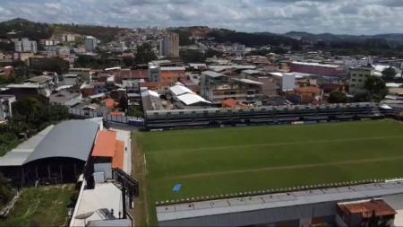 Arena Unimed, em São João del-Rei, recebeu melhorias para receber grandes jogos