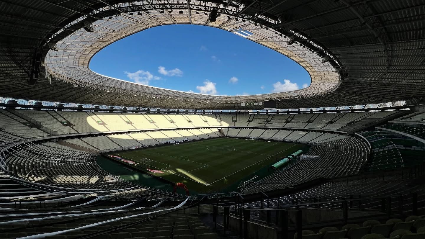 Arena Castelão, em Fortaleza, é anunciada como sede da Copa do Mundo Feminina 2027