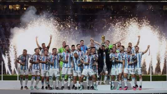 Argentina de Messi é a atual campeã do mundo
