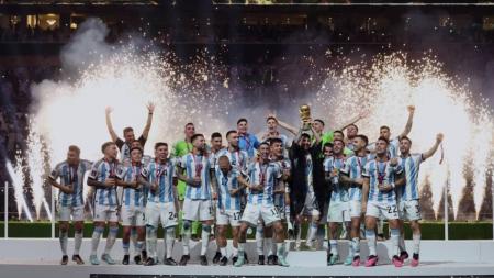 Argentina de Messi é a atual campeã do mundo