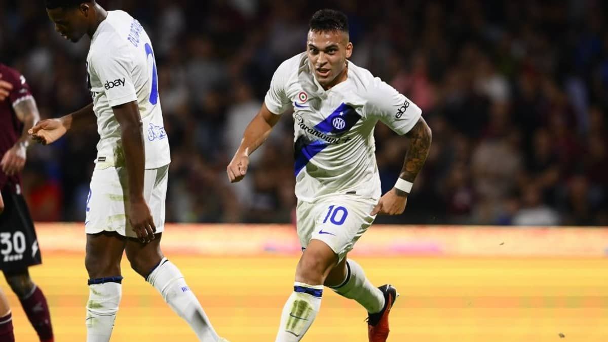Lautaro brilha, Inter vence a Salernitana e recupera a liderança do Italiano