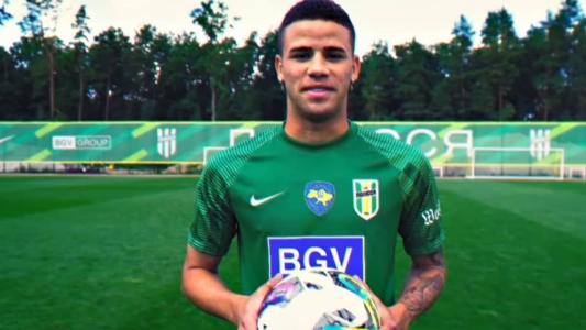Arielson, emprestado pelo Cruzeiro, brilhou na estreia pelo FC Polissya, da Ucrânia