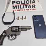 Homem é preso por portar arma de fogo e intimidar moradores em Ipatinga