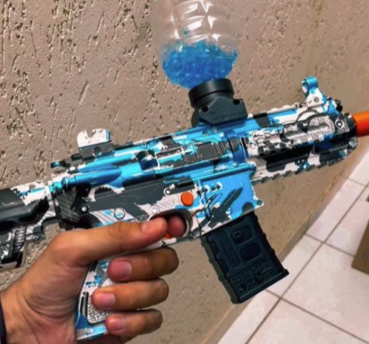 Brinquedo perigoso: armas de gel podem causar lesões graves nos olhos