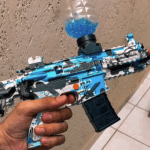 Brinquedo perigoso: armas de gel podem causar lesões graves nos olhos