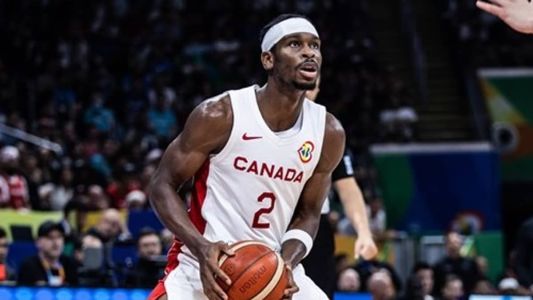 Armador Shai Gilgeous-Alexander, destaque da Seleção Canadense