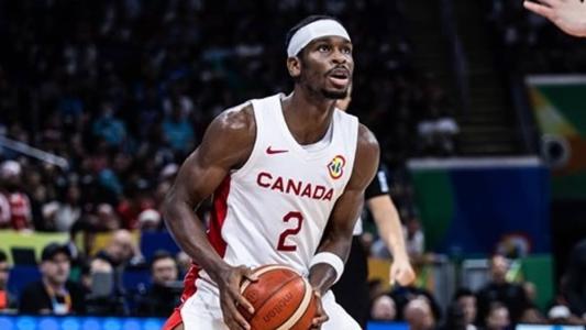 Armador Shai Gilgeous-Alexander, destaque da Seleção Canadense