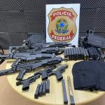 PF registra queda de 40% na apreensão de armas de fogo em 2024