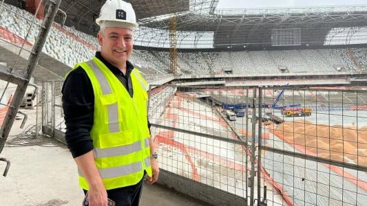 Arquiteto da Arena MRV iniciou esboços em 2013; uma década de sonho e trabalho