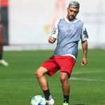 A participação de Arrascaeta no treino do Flamengo visando a Copa do Brasil