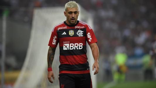 Arrascaeta não atuou nos últimos três jogos do Flamengo