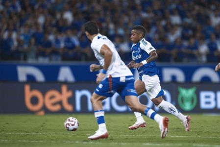 Keny Arroyo em Cruzeiro 1 x 0 Fortaleza, pelo Brasileirão 2025