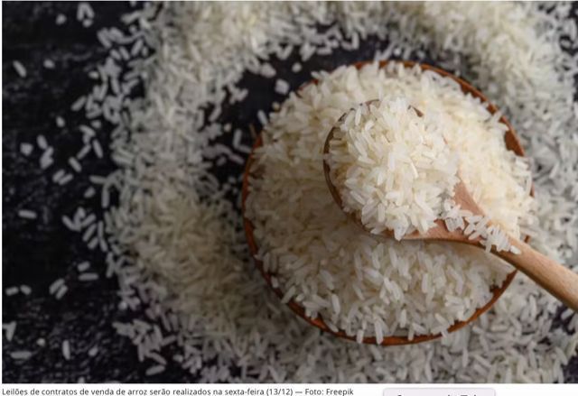 Preço do arroz em queda preocupa produtor gaúcho