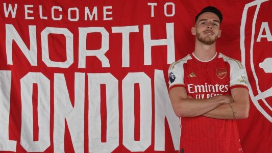 Arsenal divulga contratação de Rice