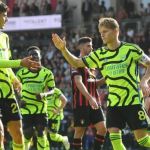 Arsenal goleia Bournemouth e assume vice-liderança da Premier League