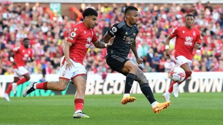 Arsenal perdeu para o Nottingham Forest fora de casa neste sábado (20)