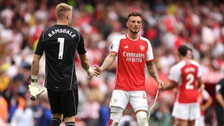 Arsenal somou três pontos na primeira rodada da Premier League