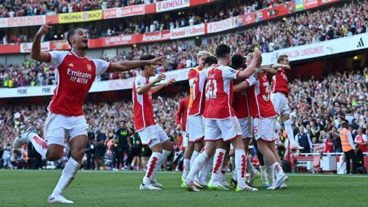 Arsenal virou sobre o Manchester United neste domingo (3) pela quarta rodada do Campeonato Inglês