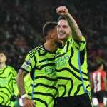 Com gol brasileiro, Arsenal goleia Sheffield United pela Premier League