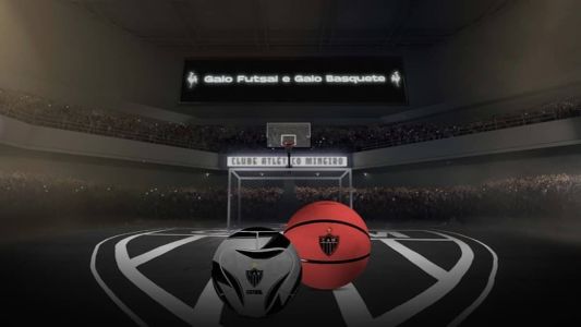Arte divulgada pelo Atlético ao abrir captação de parceiros para equipes de futsal e basquete