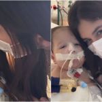 Esposa de Zé Vaqueiro pede doação de sangue e compartilha experiência com filho