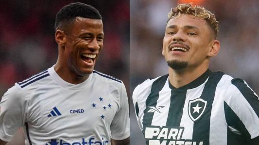 Arthur Gomes e Tiquinho Soares são as esperanças de gols de Cruzeiro e Botafogo