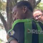 América: Arthur recebe familiares após ser convocado para a Seleção
