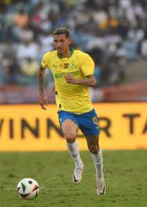 Arthur Sales é um dos destaques do Mamelodi Sundowns, da África do Sul
