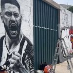 Atlético: veja imagens do entorno da Arena MRV com grafites financiados pela torcida