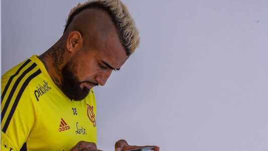 Arturo Vidal quer a transferência do Flamengo para o Athletico