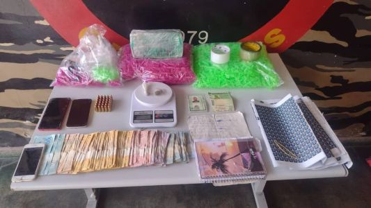 As drogas são avaliadas em até R$ 50 mil