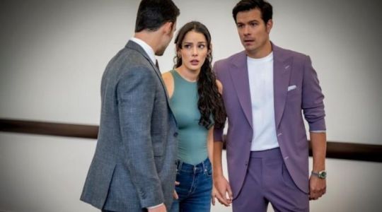 Valeria e irmãos Portilla em 'As Filhas da Senhora Garcia'