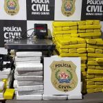 Polícia apreende 250 kg de maconha durante operação em Minas
